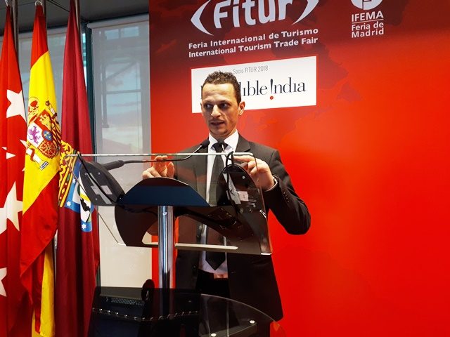 ClaudioVision — Claudio interviniendo en FITUR, Madrid