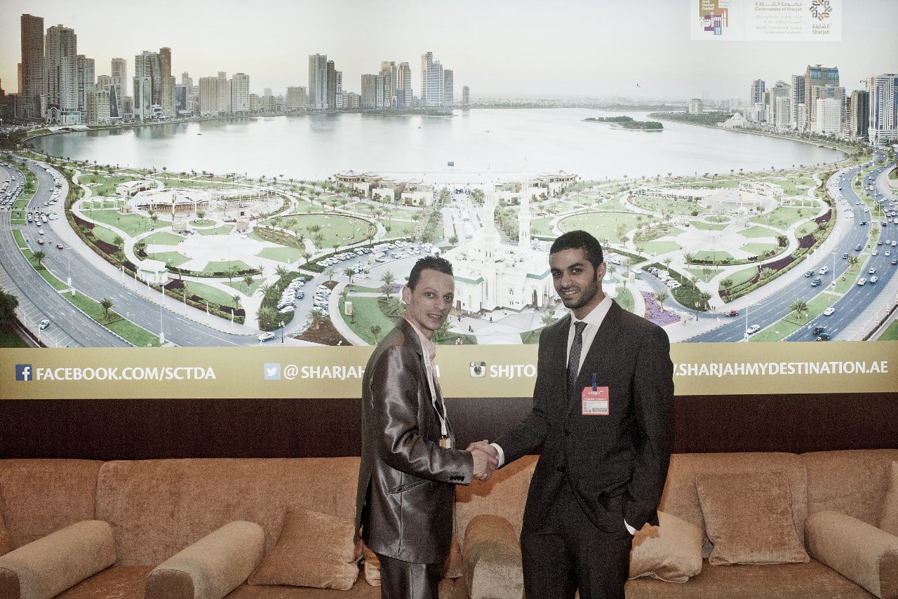 ClaudioVision — encuentro institucional, Sharjah