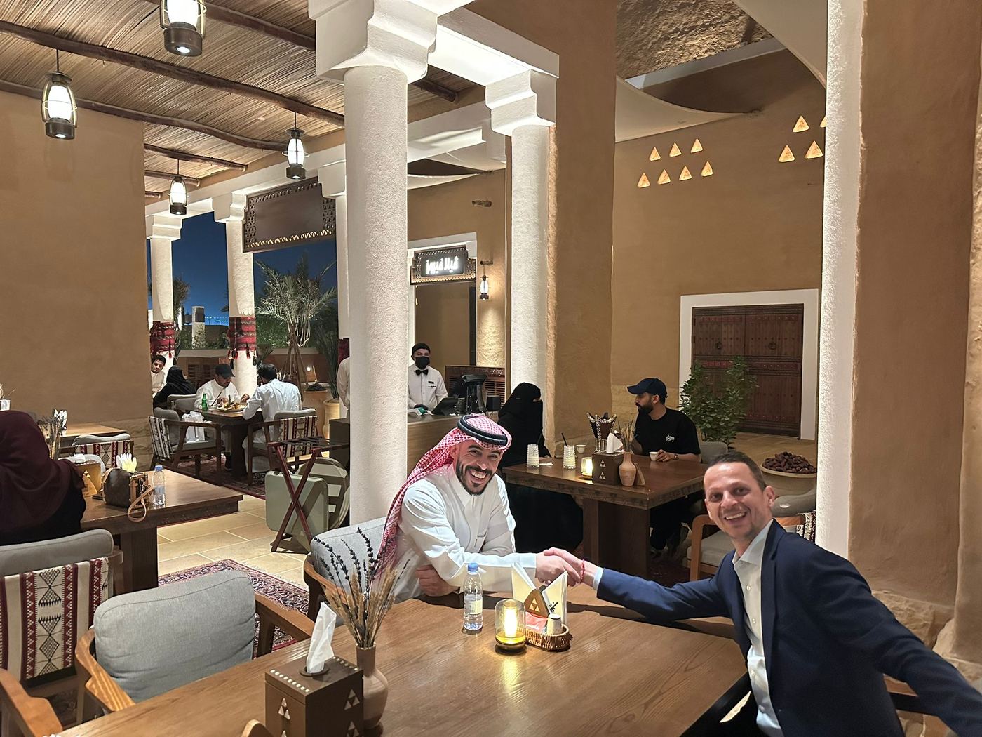 ClaudioVision — encuentro en el desierto, Riad